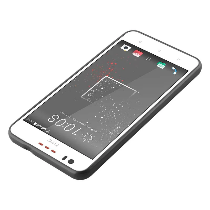 Cadorabo Hülle kompatibel mit HTC Desire 10 LIFESTYLE / Desire 825 Schutzhülle aus flexiblem TPU Silikon