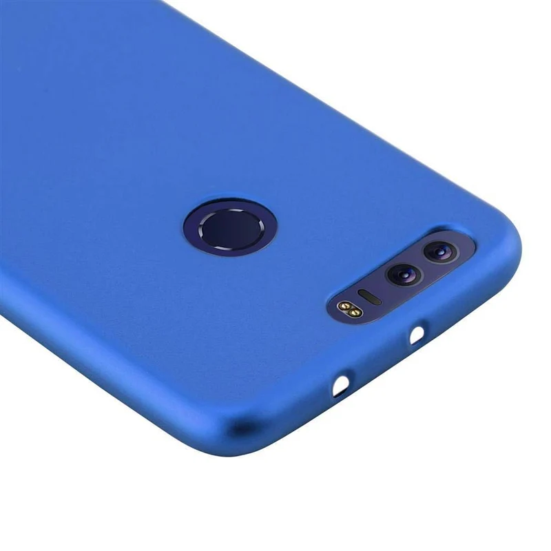 Cadorabo Hülle kompatibel mit Honor 8 / 8 PREMIUM Schutzhülle aus flexiblem TPU Silikon