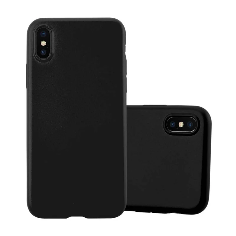 Cadorabo Hülle kompatibel mit Apple iPhone X / XS Schutzhülle aus flexiblem TPU Silikon