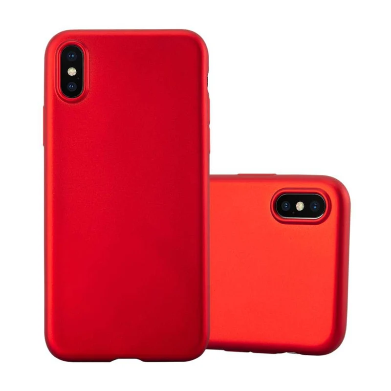 Cadorabo Hülle kompatibel mit Apple iPhone X / XS Schutzhülle aus flexiblem TPU Silikon