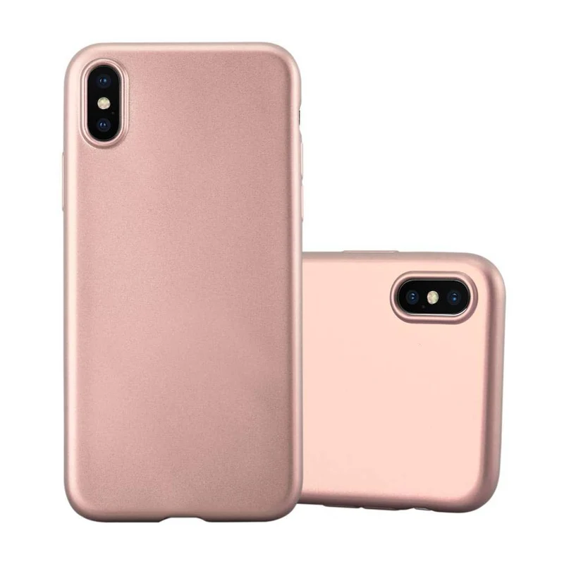 Cadorabo Hülle kompatibel mit Apple iPhone X / XS Schutzhülle aus flexiblem TPU Silikon
