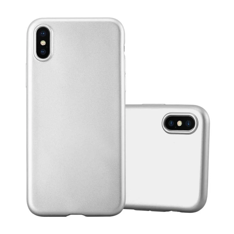 Cadorabo Hülle kompatibel mit Apple iPhone X / XS Schutzhülle aus flexiblem TPU Silikon