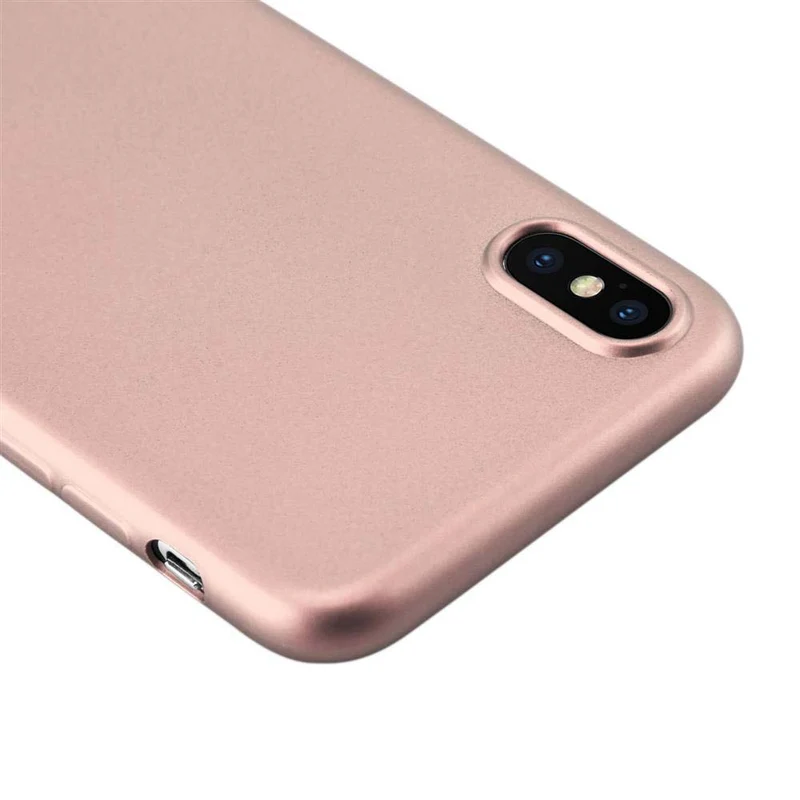 Cadorabo Hülle kompatibel mit Apple iPhone X / XS Schutzhülle aus flexiblem TPU Silikon