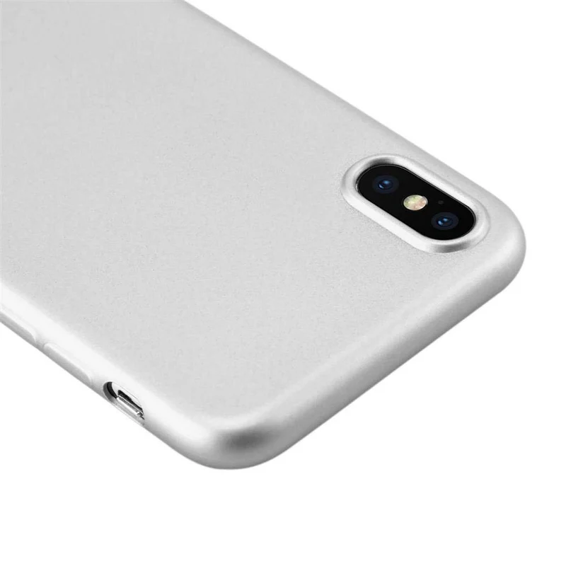 Cadorabo Hülle kompatibel mit Apple iPhone X / XS Schutzhülle aus flexiblem TPU Silikon