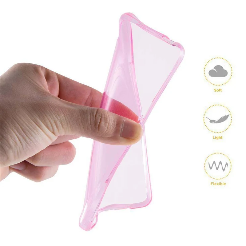 Cadorabo Hülle kompatibel mit HTC U11 LIFE Schutzhülle aus flexiblem TPU Silikon