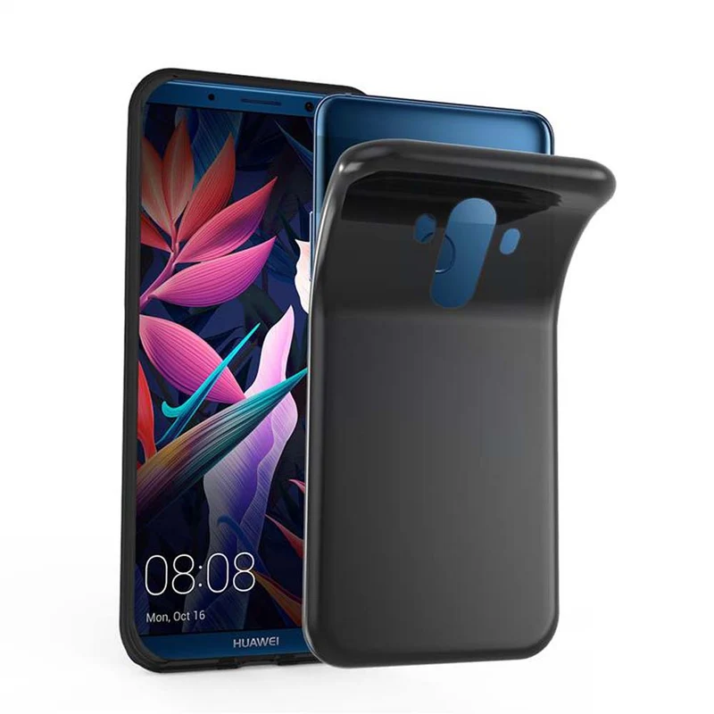 Cadorabo Hülle kompatibel mit Huawei MATE 10 PRO Schutzhülle aus flexiblem TPU Silikon