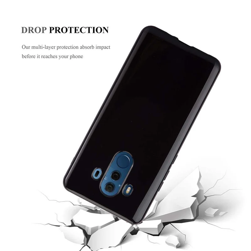 Cadorabo Hülle kompatibel mit Huawei MATE 10 PRO Schutzhülle aus flexiblem TPU Silikon