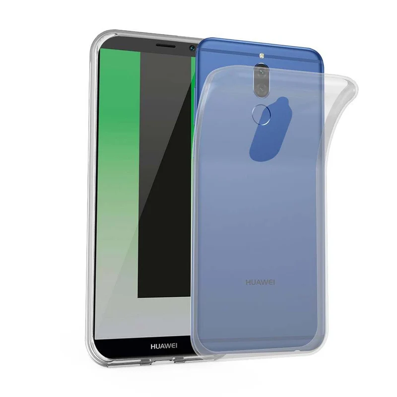 Cadorabo Hülle kompatibel mit Huawei MATE 10 LITE Schutzhülle aus flexiblem TPU Silikon