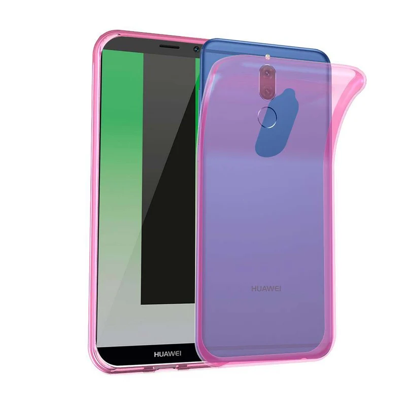 Cadorabo Hülle kompatibel mit Huawei MATE 10 LITE Schutzhülle aus flexiblem TPU Silikon