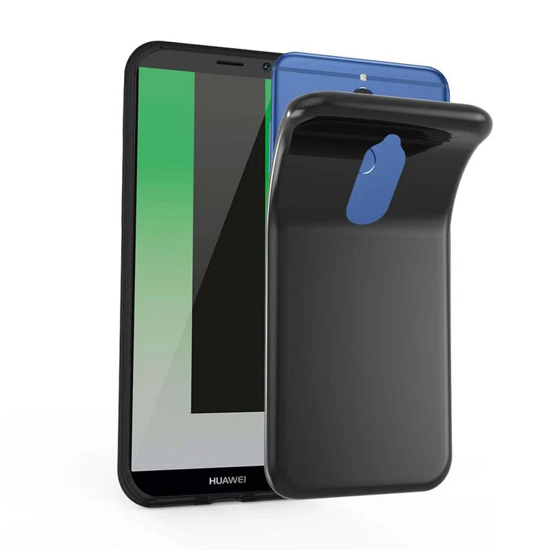 Cadorabo Hülle kompatibel mit Huawei MATE 10 LITE Schutzhülle aus flexiblem TPU Silikon