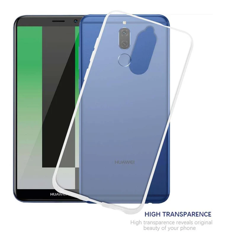 Cadorabo Hülle kompatibel mit Huawei MATE 10 LITE Schutzhülle aus flexiblem TPU Silikon