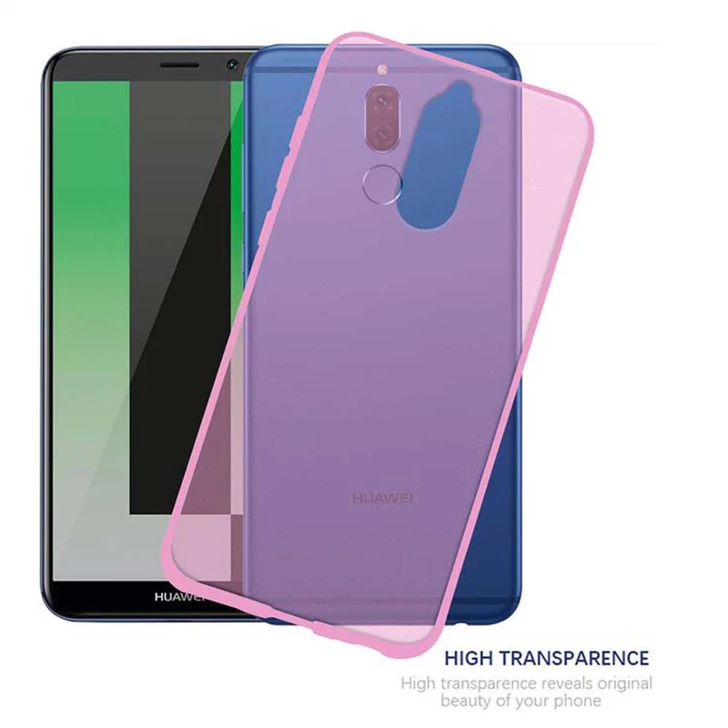 Cadorabo Hülle kompatibel mit Huawei MATE 10 LITE Schutzhülle aus flexiblem TPU Silikon