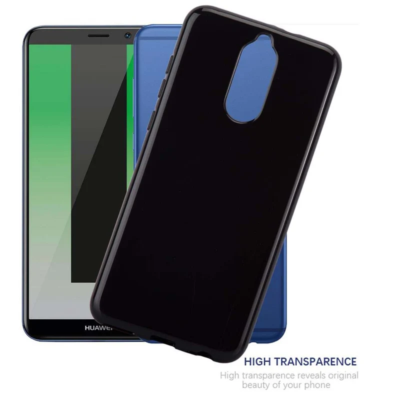 Cadorabo Hülle kompatibel mit Huawei MATE 10 LITE Schutzhülle aus flexiblem TPU Silikon