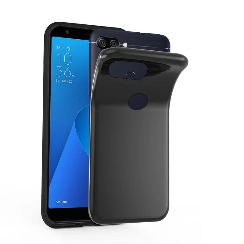 Cadorabo Hülle kompatibel mit Asus ZenFone MAX PLUS M1 Schutzhülle aus flexiblem TPU Silikon