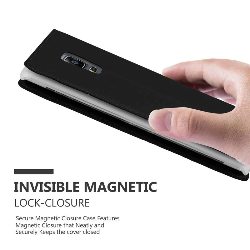Cadorabo Hülle kompatibel mit Samsung Galaxy NOTE EDGE Schutzhülle mit Magnetverschluss, Standfunktion und Kartenfach