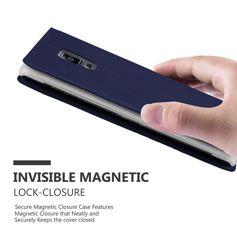 Cadorabo Hülle kompatibel mit Samsung Galaxy NOTE EDGE Schutzhülle mit Magnetverschluss, Standfunktion und Kartenfach