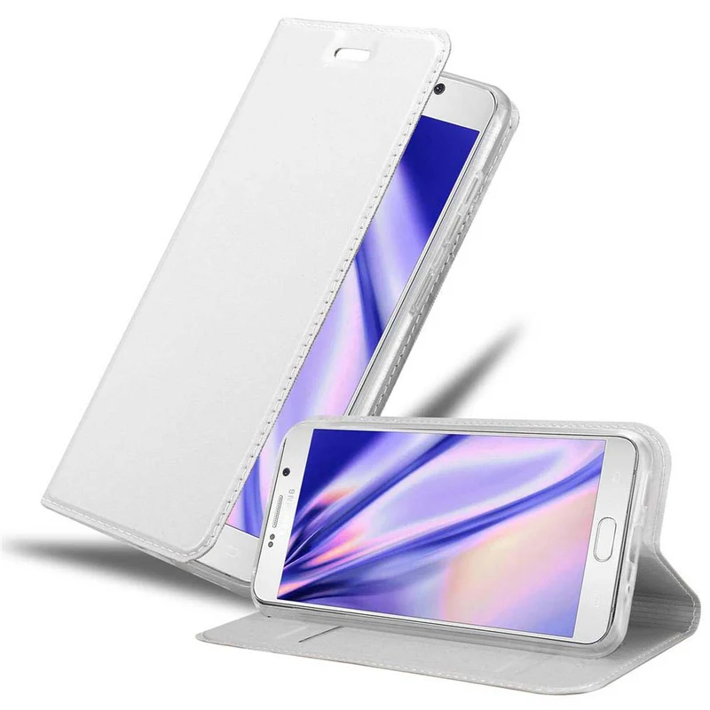 Cadorabo Hülle kompatibel mit Samsung Galaxy NOTE 5 Schutzhülle mit Magnetverschluss, Standfunktion und Kartenfach