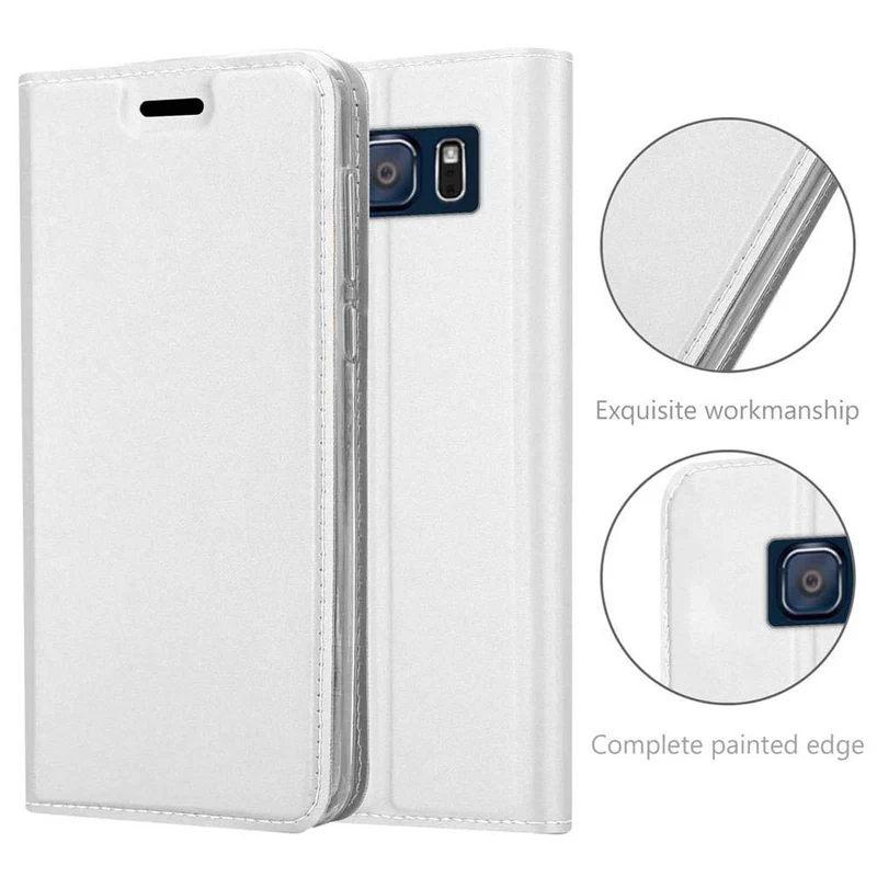 Cadorabo Hülle kompatibel mit Samsung Galaxy NOTE 5 Schutzhülle mit Magnetverschluss, Standfunktion und Kartenfach