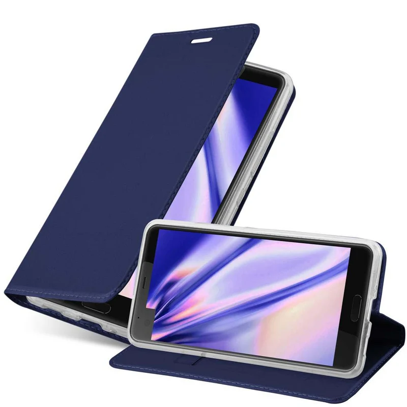 Cadorabo Hülle kompatibel mit HTC U ULTRA Schutzhülle mit Magnetverschluss, Standfunktion und Kartenfach