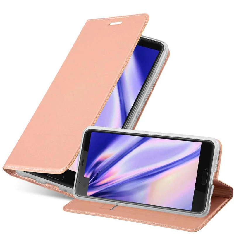Cadorabo Hülle kompatibel mit HTC U ULTRA Schutzhülle mit Magnetverschluss, Standfunktion und Kartenfach