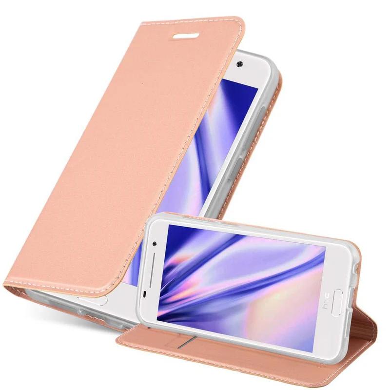 Cadorabo Hülle kompatibel mit HTC ONE A9 Schutzhülle mit Magnetverschluss, Standfunktion und Kartenfach