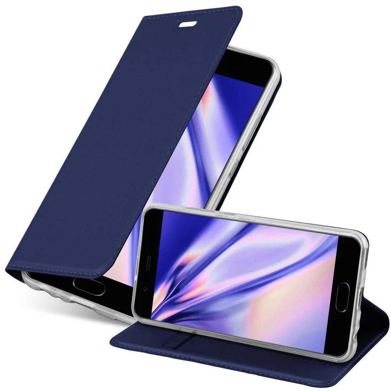 Cadorabo Hülle kompatibel mit Huawei P10 Schutzhülle mit Magnetverschluss, Standfunktion und Kartenfach