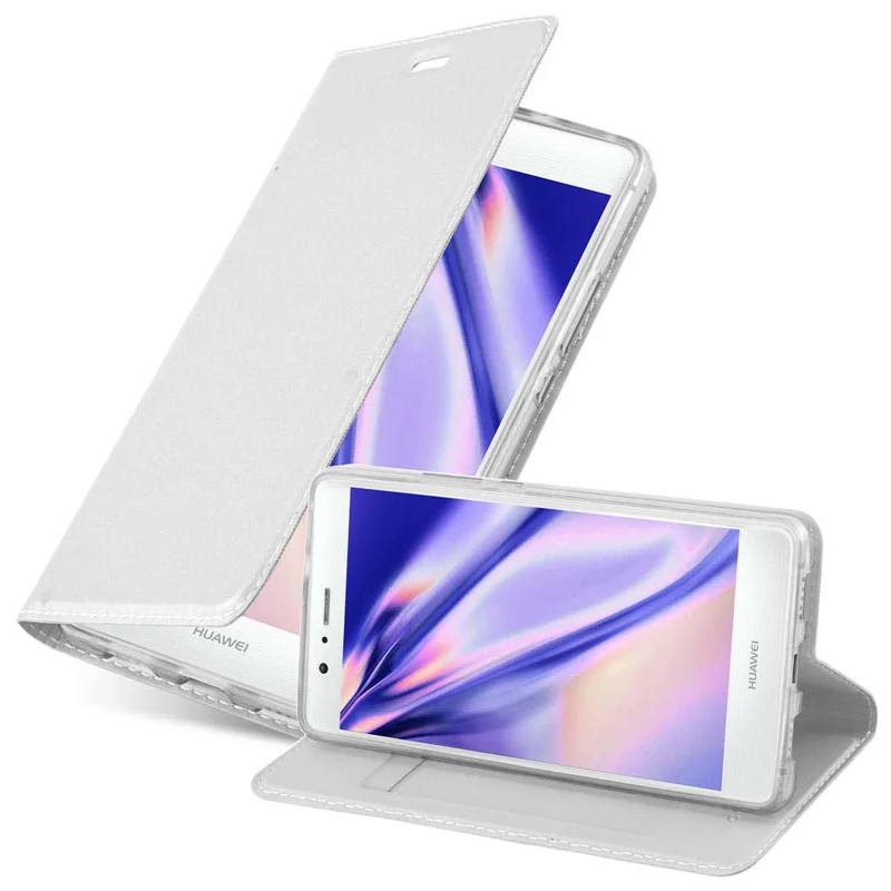 Cadorabo Hülle kompatibel mit Huawei P9 LITE 2016 / G9 LITE Schutzhülle mit Magnetverschluss, Standfunktion und Kartenfach