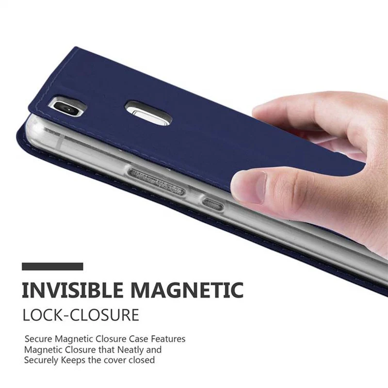 Cadorabo Hülle kompatibel mit Huawei P9 LITE 2016 / G9 LITE Schutzhülle mit Magnetverschluss, Standfunktion und Kartenfach