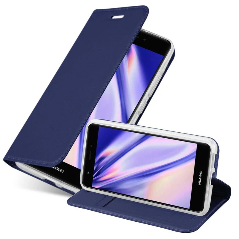 Cadorabo Hülle kompatibel mit Huawei NOVA Schutzhülle mit Magnetverschluss, Standfunktion und Kartenfach