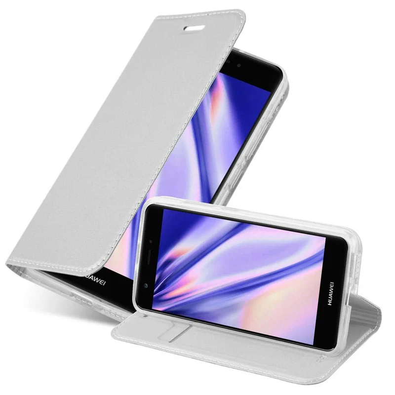 Cadorabo Hülle kompatibel mit Huawei NOVA Schutzhülle mit Magnetverschluss, Standfunktion und Kartenfach