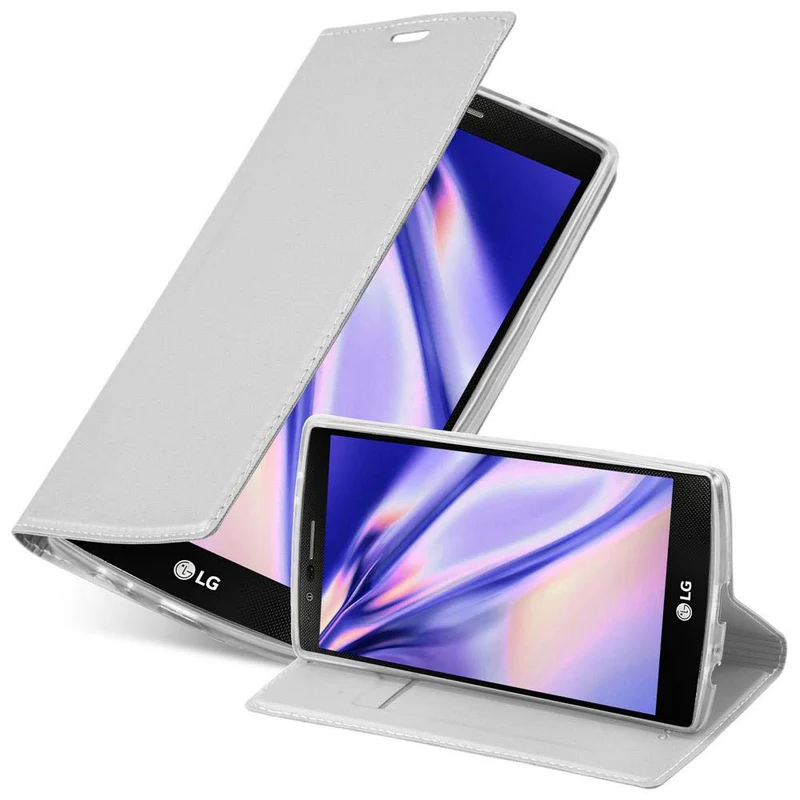 Cadorabo Hülle kompatibel mit LG G4 / G4 PLUS Schutzhülle mit Magnetverschluss, Standfunktion und Kartenfach