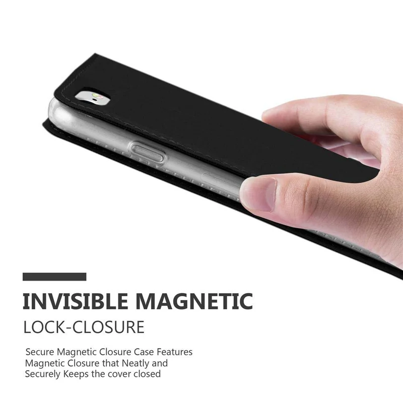 Cadorabo Hülle kompatibel mit Apple iPhone 7 / 7S / 8 / SE 2020 Schutzhülle mit Magnetverschluss, Standfunktion und Kartenfach