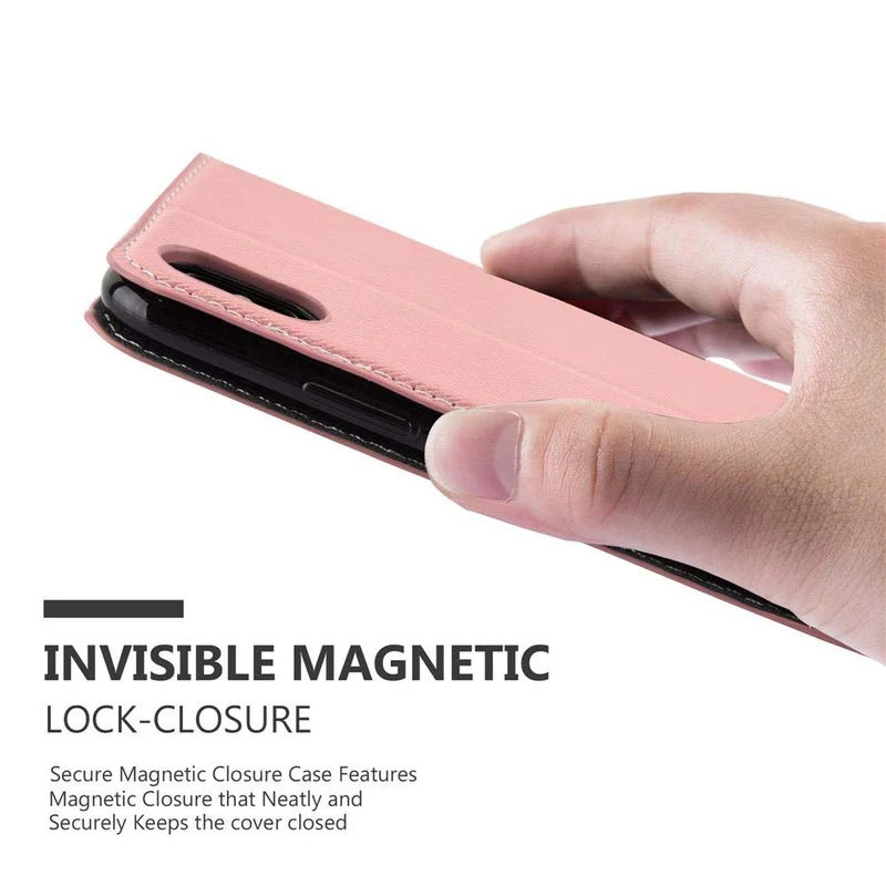 Cadorabo Hülle kompatibel mit Apple iPhone X / XS Schutzhülle mit Magnetverschluss, Standfunktion und Kartenfach