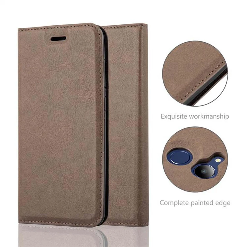 Cadorabo Hülle kompatibel mit Honor 6C PRO Schutzhülle mit Magnetverschluss, Standfunktion und Kartenfach