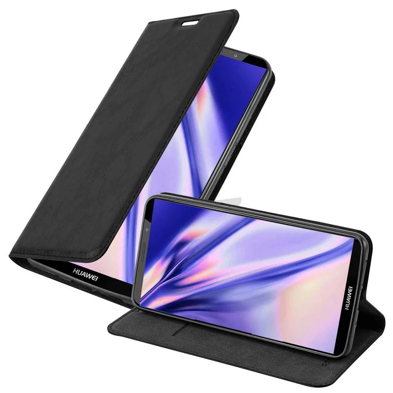 Cadorabo Hülle kompatibel mit Huawei MATE 10 PRO Schutzhülle mit Magnetverschluss, Standfunktion und Kartenfach