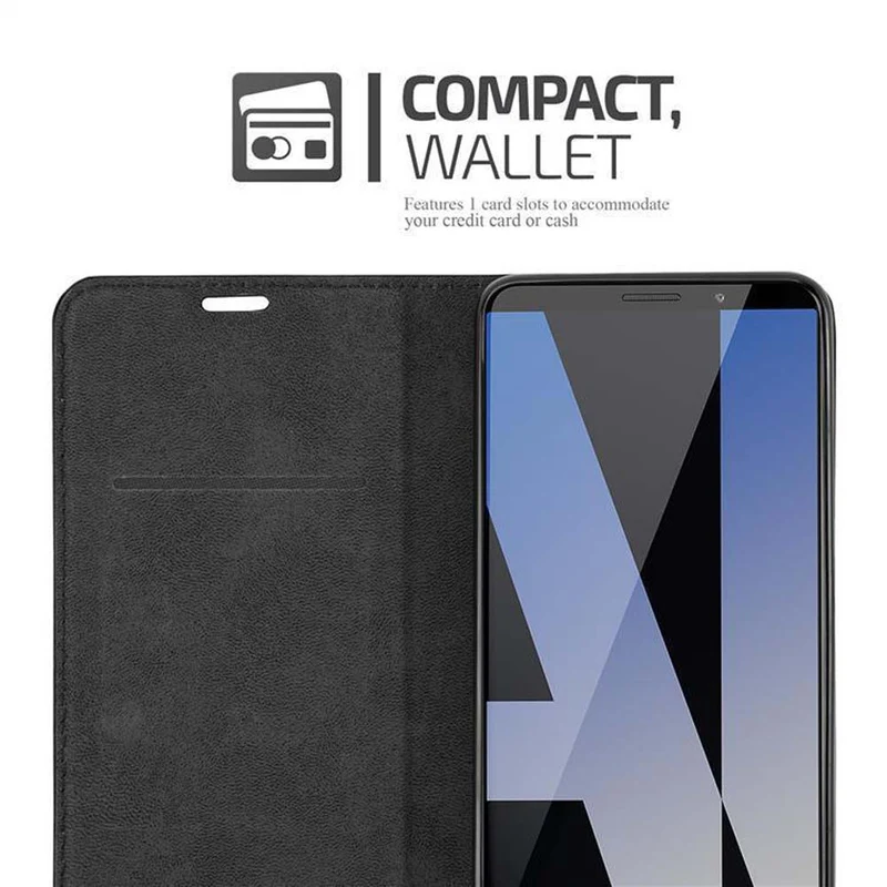 Cadorabo Hülle kompatibel mit Huawei MATE 10 PRO Schutzhülle mit Magnetverschluss, Standfunktion und Kartenfach
