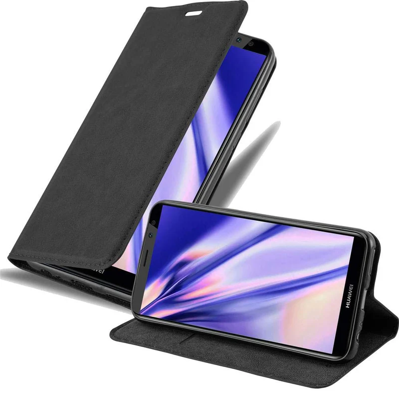 Cadorabo Hülle kompatibel mit Huawei MATE 10 LITE Schutzhülle mit Magnetverschluss, Standfunktion und Kartenfach