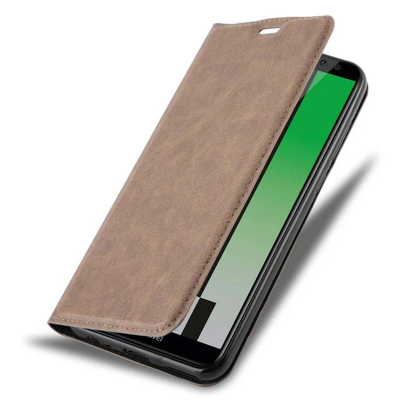 Cadorabo Hülle kompatibel mit Huawei MATE 10 LITE Schutzhülle mit Magnetverschluss, Standfunktion und Kartenfach