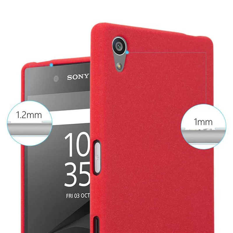 Cadorabo Hülle kompatibel mit Sony Xperia Z5 Schutzhülle aus flexiblem TPU Silikon