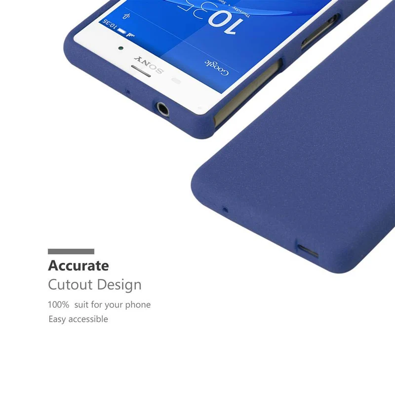 Cadorabo Hülle kompatibel mit Sony Xperia Z3 COMPACT Schutzhülle aus flexiblem TPU Silikon