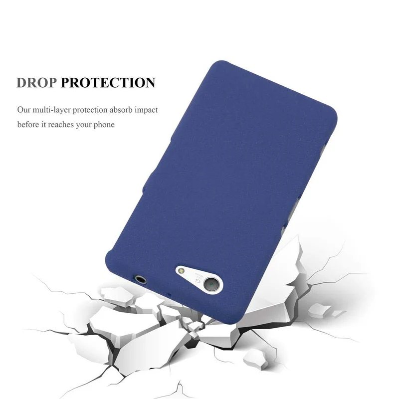Cadorabo Hülle kompatibel mit Sony Xperia Z3 COMPACT Schutzhülle aus flexiblem TPU Silikon