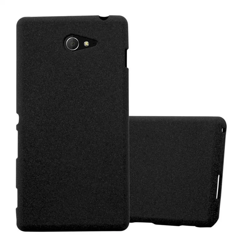 Cadorabo Hülle kompatibel mit Sony Xperia M2 / M2 AQUA Schutzhülle aus flexiblem TPU Silikon