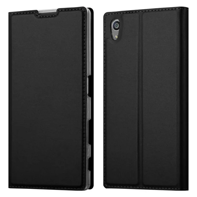 Cadorabo Hülle kompatibel mit Sony Xperia Z5 Schutzhülle mit Magnetverschluss, Standfunktion und Kartenfach