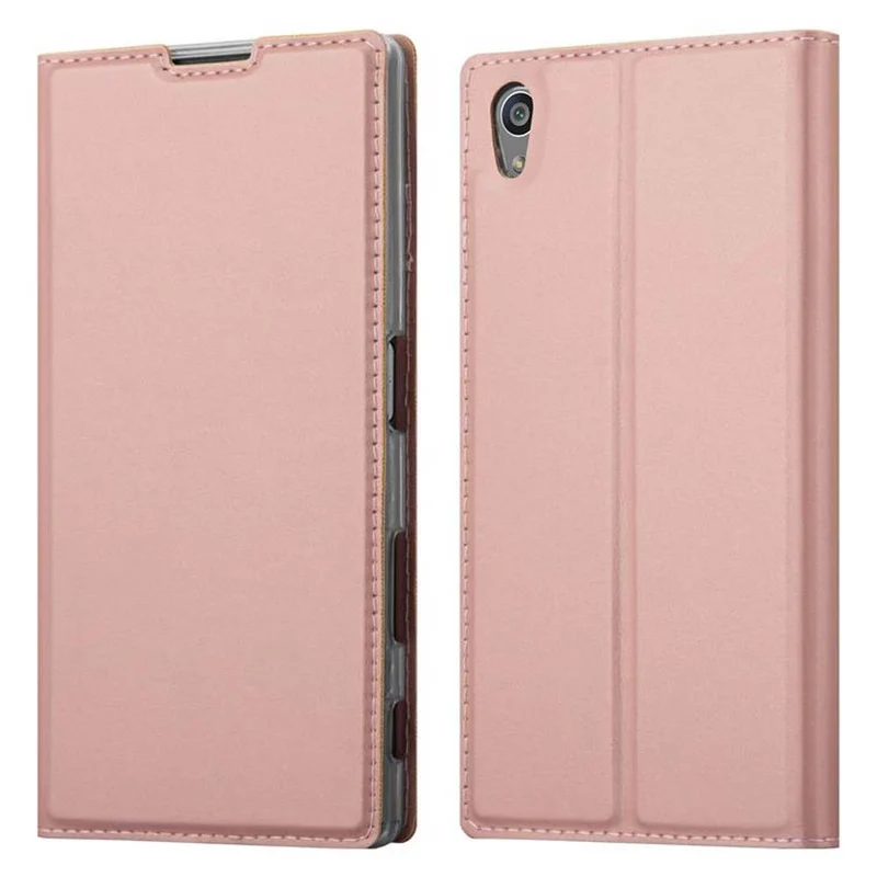 Cadorabo Hülle kompatibel mit Sony Xperia Z5 Schutzhülle mit Magnetverschluss, Standfunktion und Kartenfach