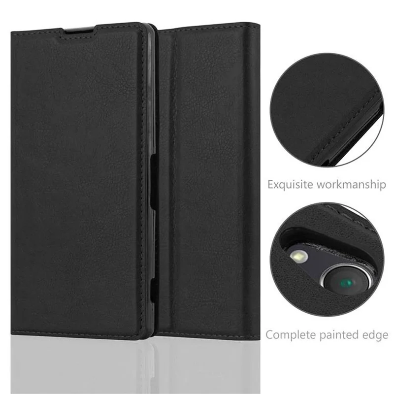 Cadorabo Hülle kompatibel mit Sony Xperia Z2 Schutzhülle mit Magnetverschluss, Standfunktion und Kartenfach