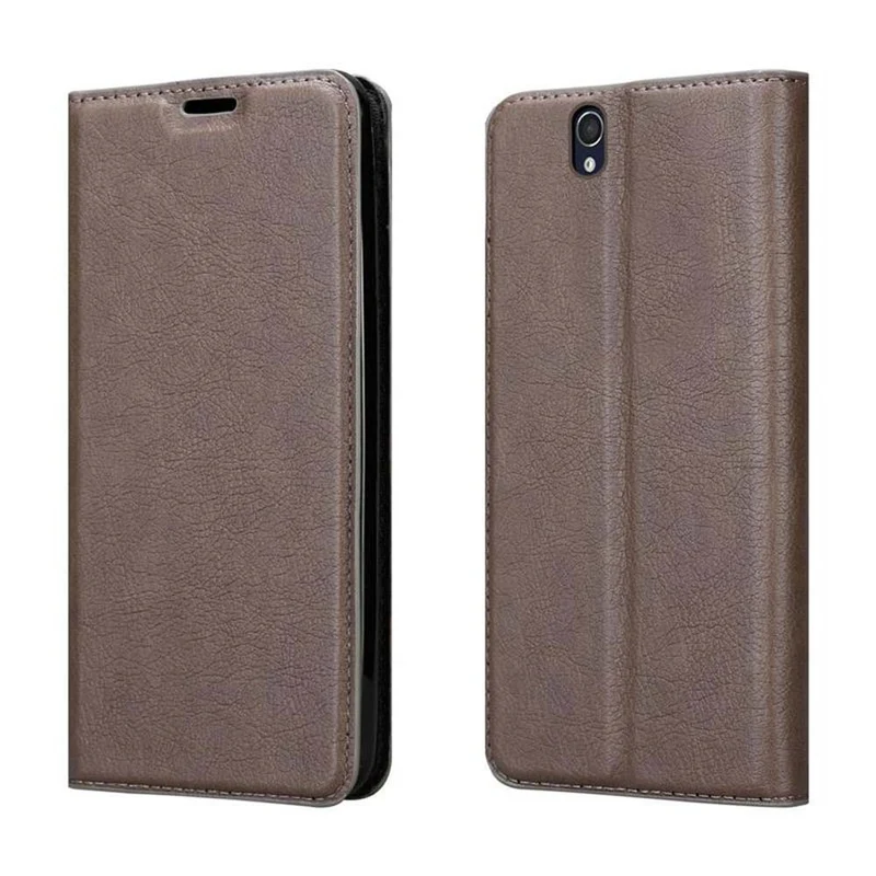Cadorabo Hülle kompatibel mit Sony Xperia Z Schutzhülle mit Magnetverschluss, Standfunktion und Kartenfach