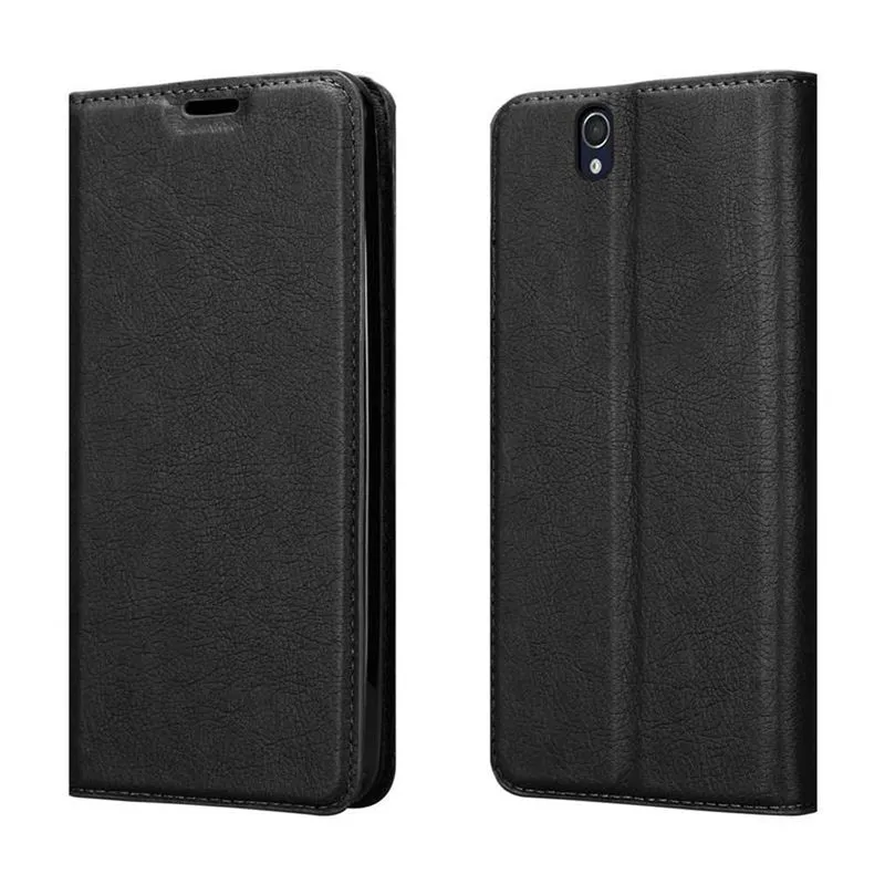 Cadorabo Hülle kompatibel mit Sony Xperia Z Schutzhülle mit Magnetverschluss, Standfunktion und Kartenfach