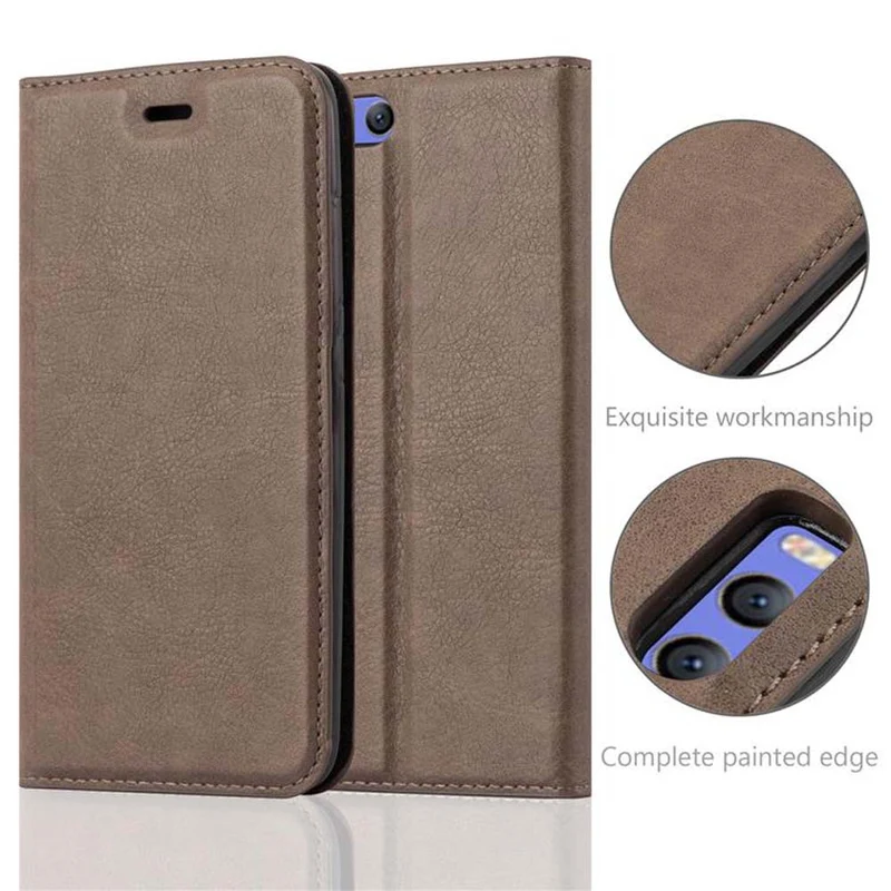Cadorabo Hülle kompatibel mit Xiaomi Mi A1 / Mi 5X Schutzhülle mit Magnetverschluss, Standfunktion und Kartenfach