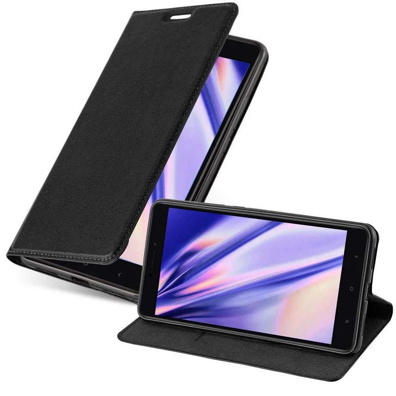 Cadorabo Hülle kompatibel mit Xiaomi Mi MAX 2 Schutzhülle mit Magnetverschluss, Standfunktion und Kartenfach