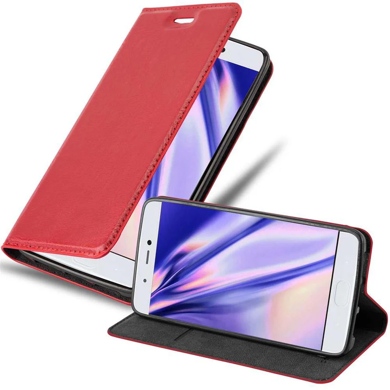 Cadorabo Hülle kompatibel mit Xiaomi Mi 5s Schutzhülle mit Magnetverschluss, Standfunktion und Kartenfach